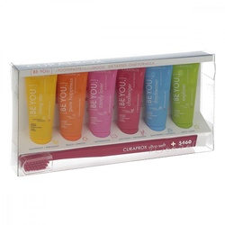 Curaprox be you Mix-set 6 Zahnpasten+1-zahnb.