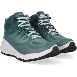 Keen Zionic Mid WP dark forest/sey moss Wanderschuhe Größe: 41 - Grau