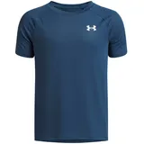 Under Armour Tech 2.0 Kurzarm Trainingsshirt Wham Blue/White L