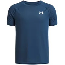 Under Armour Tech 2.0 Kurzarm Trainingsshirt Wham Blue/White L