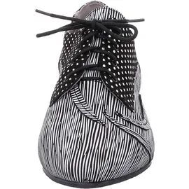 SIMEN Schnürpumps für Damen, grau, Größe 39 EU