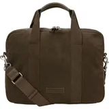 Marc O'Polo Aktentasche Leder 37 cm Laptopfach braun