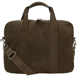Marc O'Polo Aktentasche Leder 37 cm Laptopfach braun
