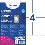 Avery Zweckform 4839XL Einsteckschild Namensschild (B x H) 148 mm Lanyard, mit Einsteckschilder, 50