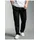 TRIGEMA Sweathose "TRIGEMA Freizeithose aus Sweat-Qualität", Herren, Gr. L, US-Größen, schwarz, 70% Baumwolle, 30% Polyester, sportlich, Hosen