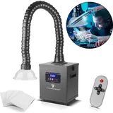 STAHLWERK Rauchabsaugung FE-150 ST mit 3-fach-Filter und 150 W Absauganlage