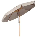 Sekey Sonnenschirm 33330088, rund, Ø 300cm, taupe, neigbar