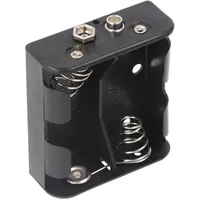 goobay Batteriehalter 2x Baby Druckknopfanschluss 62,5 x 55,8 x 23,5 mm