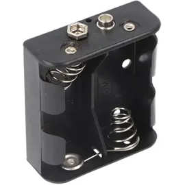 goobay Batteriehalter 2x Baby Druckknopfanschluss 62,5 x 55,8 x 23,5 mm