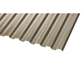 Polycarbonat Wellplatten bronce Trapez 76/18 0,8 mm 1040 x 5000