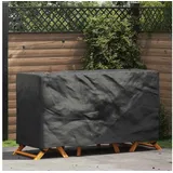 vidaXL Gartenmöbelabdeckung 180 x 70 x 90 cm Schwarz