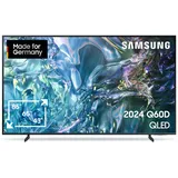 Samsung QLED 4K Q60D Fernseher 55 Zoll, Samsung TV mit Quantum Prozessor Lite 4K, 100 % Farbvolumen, 4K Upscaling, Samsung Tizen OS, Smart TV, GQ55Q60DAUXZG, Deutsches Modell [2024]