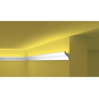 Nmc Decoflair Zierprofil-Set Roomkit mit Ecken und Kleber  (16 m, Hochverdichtetes extrudiertes Polymer  (HDPS))