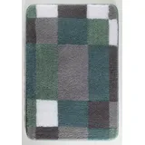 KLEINE WOLKE Badematte EDGE Blau/Grau 70 x 120 cm