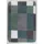 KLEINE WOLKE Badematte EDGE Blau/Grau 70 x 120 cm