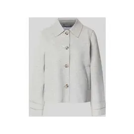 VILA Jacke mit Umlegekragen Modell 'Juice', Hellgrau, 34