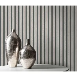 Vliestapete ERISMANN "Vliestapete ACCOUSTIC", grau (helltaupe), B:0,53m H:0,85m L:10,05m, Vlies, Tapeten
