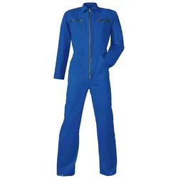 WILLAX Maler-Overall, Baumwolle - blau - Größe XL