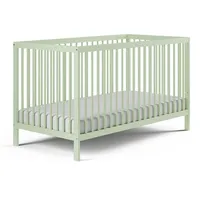 Kids Collective Babybett grün Holz, Buche, 70x140 cm Babymöbel,