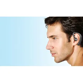Cellular Line cellularline Bold | Mono-Bluetooth-Headset mit langlebigem Akku – 40 Minuten Ladezeit für 23 Stunden Autonomie - integrierte Mikrofon mit Multifunktionstaste, Schwarz