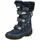 Schneestiefel Blau/Silber 34