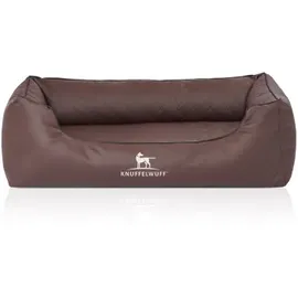 Knuffelwuff Hundebett Madison M-L 85 x 63 cm Braun