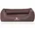 Knuffelwuff Hundebett Madison M-L 85 x 63 cm Braun