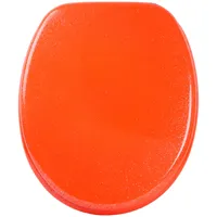 Sanilo WC-Sitz »Glitzer WC-Sitz«, mit Absenkautomatik orange