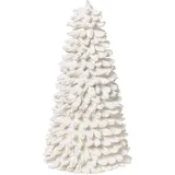 Broste Copenhagen Deko Weihnachtsbaum Pulp white 30 cm, H