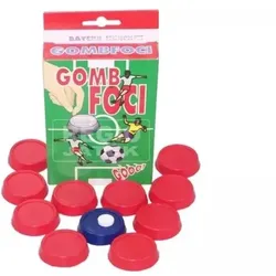 Ich spiele Knöpfe Fußball.