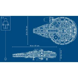 LEGO Star Wars Kessel Run Millennium Falcon 75212
