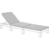 Gardenista Liegenauflage,Auflage für Gartenliege 194 x 66 x 5 cm,Auflagen für Deckchair,Polsterauflage für Sonnenliege Strandliege,Kissen für Liegestuhl Wasserbeständig & Leicht (Grau)