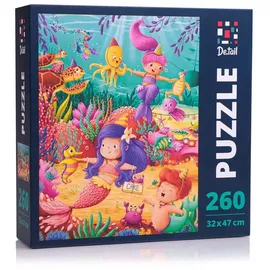 Roter Käfer Puzzle De.tail Korallen-Party DT200-05