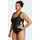 adidas 3-Streifen C-Back Badeanzug Plus Size Black / White 1X