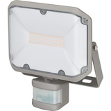 Brennenstuhl LED Strahler AL 2050 mit PIR (20W, 2080lm, IP44, LED Fluter zur Wandmontage mit Bewegungsmelder