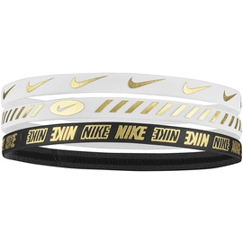 Nike 3er-Set Stirnbänder 3.0 METALLIC