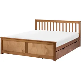 Beliani Olendon 160 x 200 cm Braun