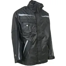 ELKA Rainwear Regenjacke Unisex Schwarz M