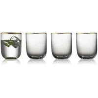 Lyngby Glas Palermo Gold Tumbler 0,35 l 4 St.