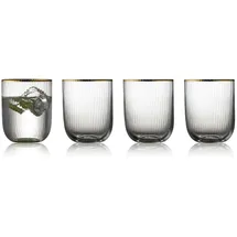 Lyngby Glas Palermo Gold Tumbler 0,35 l 4 St.