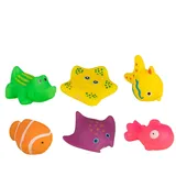 6 Stück Katzen Pool Spielzeug Katzen Fisch Spielzeug Wasser Katzenfischspielzeug Im Wasser, Tragbares Katzen Hundepool, Interaktives Pool-Katzenspielzeug, Schwimmendes Und Badendes Fischspielzeug