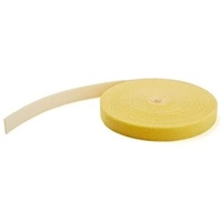 Startech StarTech.com HKLP25YW Klettkabelbinder (7,6m, frei zuschneidbar - Wiederverwendbare