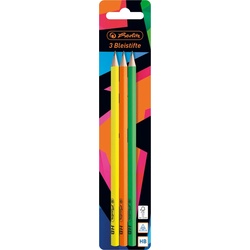 Herlitz, Bleistift, Bleistift Neon Art HB 1 Stück (HB)