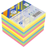 Westcott Notizzettel bunt 750 Blatt Nachfüllpack | Notizblock mit 9 x 9 cm großen Blättern in 5 Neon Farben | Nachfüllset für Spenderbox | FSC-zertifiziertes Papier 75g/m2 | E-733229 00