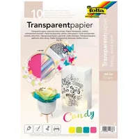 Folia Transparentpapier Candy DIN A4 115 g/qm 10 Blatt