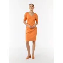 Comma, Kleid Etuikleid Orange 34