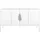 skandica Sideboard 138 x 79 cm Weiß
