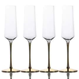 Intirilife Champagnerglas 0,2 l 4-tlg.