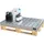 Bauer Kleingebindewanne Edelstahl 120 x 80 cm weiß