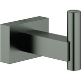 Grohe Essentials Cube Bademantelhaken hard graphite gebürstet, 40511AL1